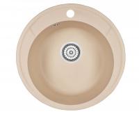 Кухонная мойка GRANULA (Гранула) GR-4802 (Standart) белый