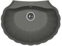 Кухонная мойка Florentina (Флорентина) Гребешок, черный