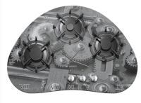 Газовая варочная панель GEFEST (Гефест) СГ СН 2120 К1