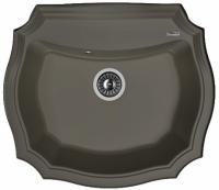 Кухонная мойка Florentina (Флорентина) Эмилия 640, антрацит