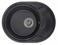 Кухонная мойка Granula (Гранула) GR-5802 bl, черный