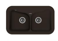 Кухонная мойка Florentina (Флорентина) Крит 860, мокко