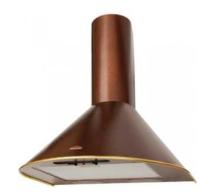 Вытяжка Elikor (Эликор) Эпсилон 50П-430-П3Л медный антик/золотой кант