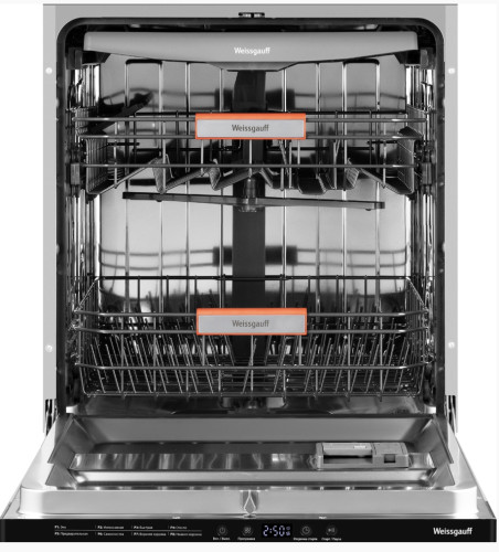 Встраиваемая посудомоечная машина Weissgauff (Вайсгауф) BDW 6038 D Inverter Autoopen