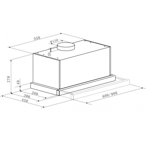 Встраиваемая вытяжка Kaiser (Кайзер) EA 644 Eco