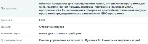 Посудомоечная машина DeLonghi (Делонги) DDW07T Crisolita