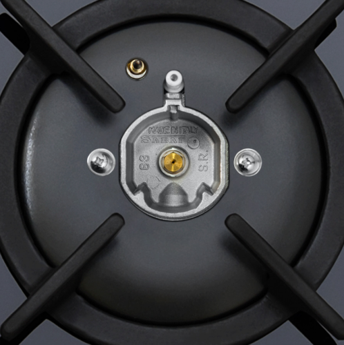 Газовая варочная панель MAUNFELD (Маунфилд) EGHG.64.1CB/G черный + ВИДЕО О ТОВАРЕ