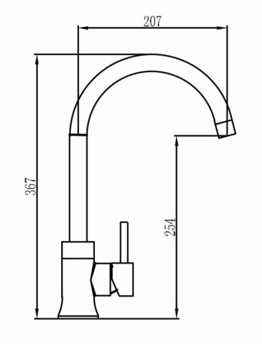 Смеситель Seaman Eco Glasgow SSN-3004A