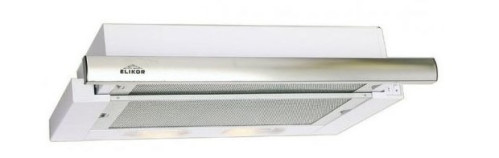 Встраиваемая вытяжка Elikor (Эликор) Интегра 45 белый/нерж. сталь
