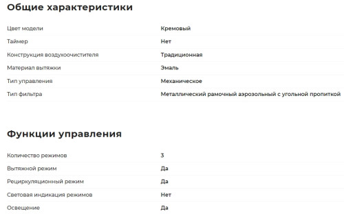 Вытяжка GEFEST (Гефест) ВО 2601 К54