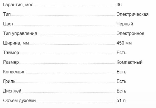 Электрический духовой шкаф MAUNFELD (Маунфилд) EOEM516B