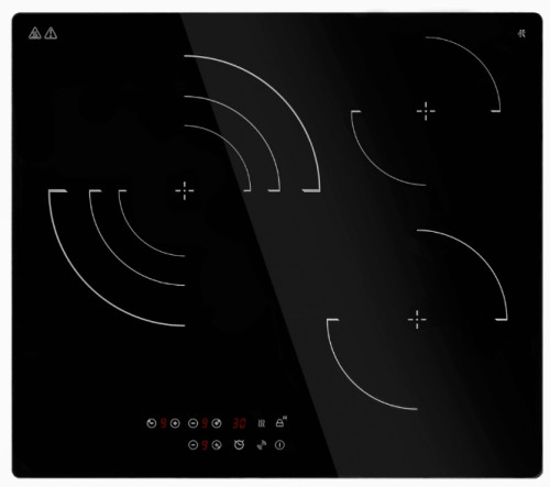 Электрическая варочная панель MAUNFELD (Маунфилд) CVCE593TBK