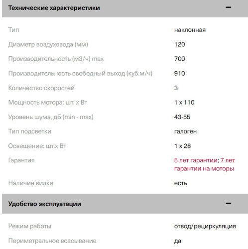 Вытяжка Krona (Крона) FIONA 600 BLACK PB