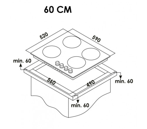 Электрическая варочная панель Schaub Lorenz (Шауб Лоренц) SLK MY6TC2