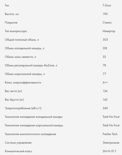 Холодильник Haier (Хайер) HTF-508DGS7RU