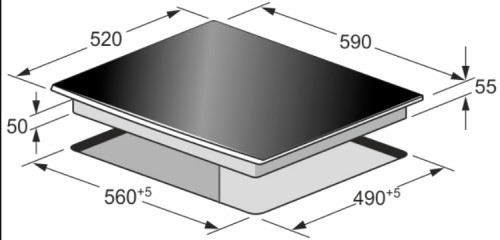 Электрическая варочная панель Kaiser (Кайзер) KCT 6703 F