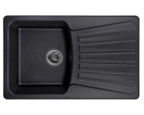 Кухонная мойка Granula (Гранула) GR-8001 bl, черный
