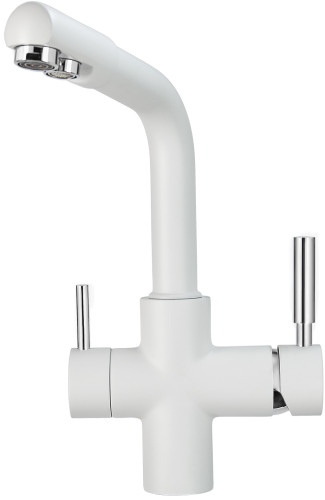 Смеситель для кухни Granula GR-2015 wh, арктик