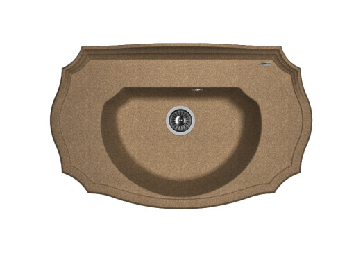 Кухонная мойка Florentina (Флорентина) Эмилия, коричневый