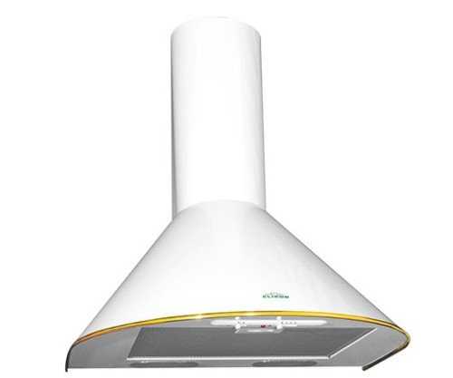 Вытяжка Elikor (Эликор) Эпсилон 50 белый/золотой кант