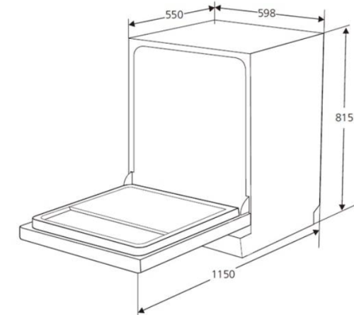 Встраиваемая посудомоечная машина Kuppersberg (Купперсберг) GSM 6072