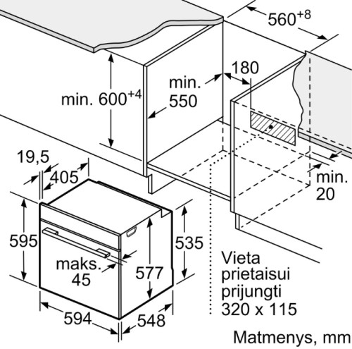 Электрический духовой шкаф Bosch (Бош) HBG9742B1S