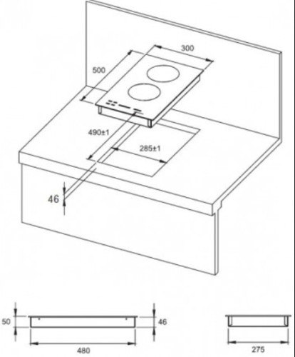 Электрическая варочная панель Kuppersberg (Купперсберг) FQ 3 VR (02124)