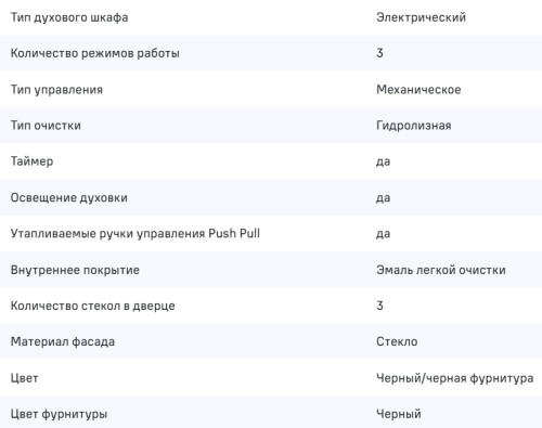 Электрический духовой шкаф MAUNFELD (Маунфилд) AEOC6040B2