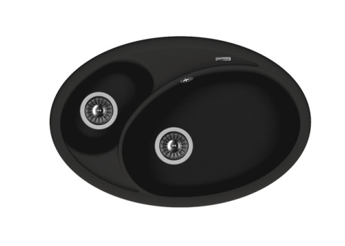 Кухонная мойка Florentina (Флорентина) Селена 780, антрацит