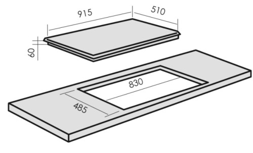 Газовая варочная панель MBS PG-901