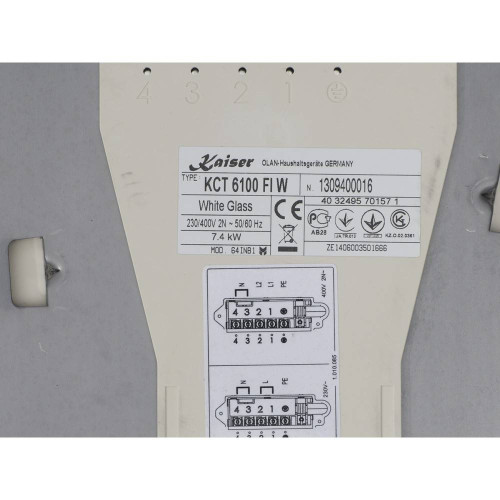 Индукционная варочная панель Kaiser (Кайзер) KCT 6100 FI W