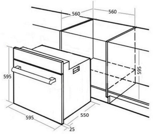 Электрический духовой шкаф Kuppersberg (Купперсберг) HH 668 T