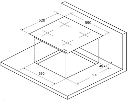 Индукционная варочная панель Kuppersberg (Купперсберг) ICS 604