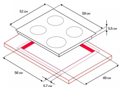 Электрическая варочная панель Simfer (Симфер) H60D14L020