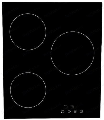 Электрическая варочная панель LERAN (Леран) EH 4331 BG