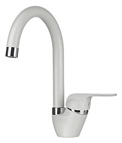 Смеситель для кухни Granula GR-1024 wh, арктик