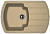 Кухонная мойка Florentina (Флорентина) Нире 760, капучино