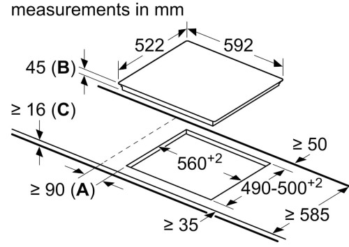 Электрическая варочная панель Bosch (Бош) PKE611D17M