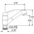 Смеситель для кухни Franke 740 с выдвижным шлангом бежевый (115.0030.732)
