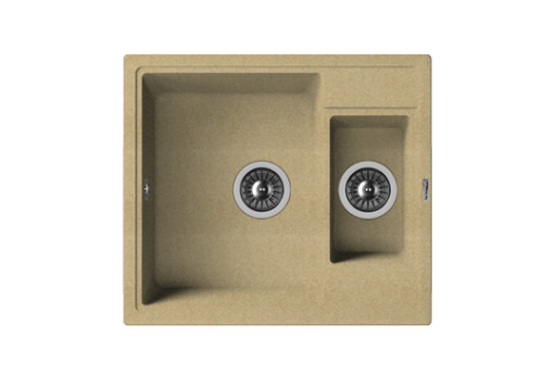 Кухонная мойка Florentina (Флорентина) Липси 580К, бежевый