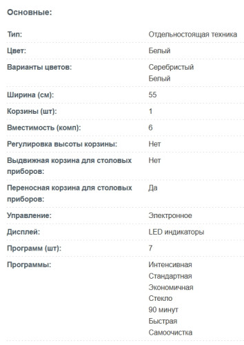 Посудомоечная машина Korting (Кёртинг) KDF 2015 W