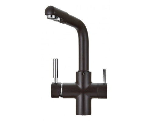 Смеситель для кухни Granula GR-2015 шварц