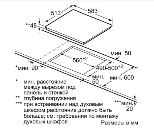 Электрическая варочная панель Bosch (Бош) PKM642FP1R