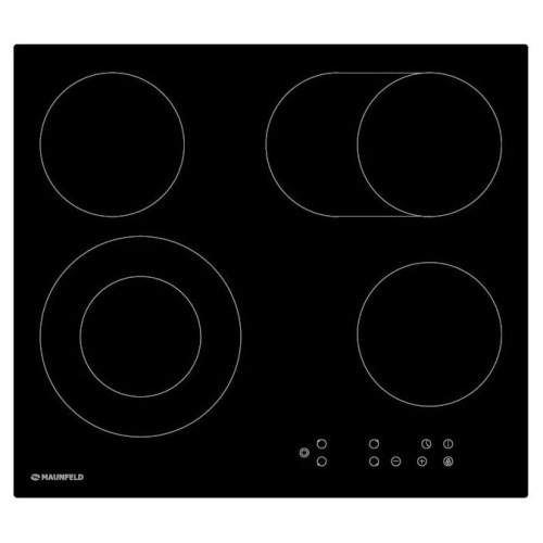 Электрическая варочная панель MAUNFELD (Маунфилд) EVCE.594.SM.D-BK + ВИДЕО О ТОВАРЕ