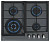 Газовая варочная панель Teka (Тека) GZC 64320 XBN Stone Grey