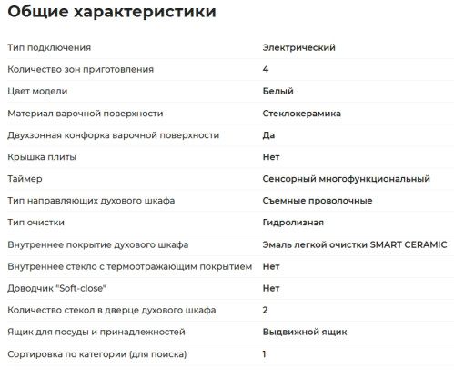 Электрическая плита GEFEST (Гефест) 5560-03 0040