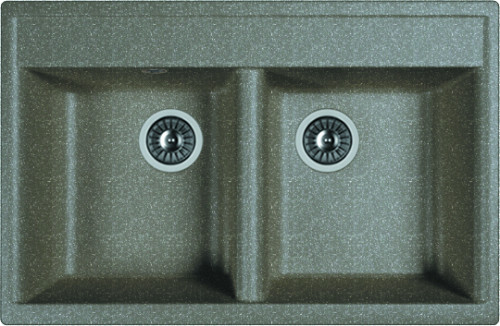 Кухонная мойка Dr.Gans (Доктор Ганс) "АСТРА 780" 780x510x217 цвет черный