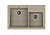 Кухонная мойка Florentina (Флорентина) Касси 780, песочный