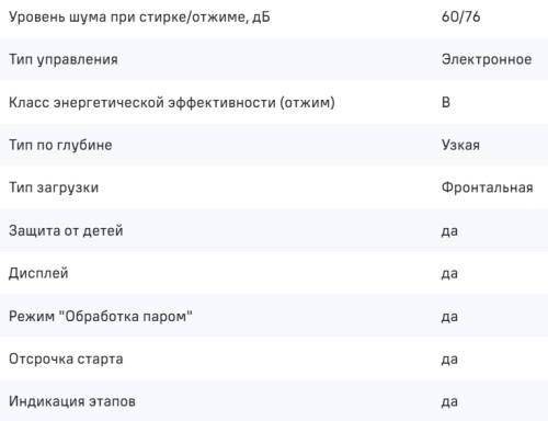 Стиральная машина MAUNFELD (Маунфилд) MFWM127IWHD