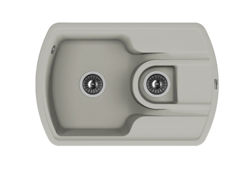 Кухонная мойка Florentina (Флорентина) Нире 760К, грей